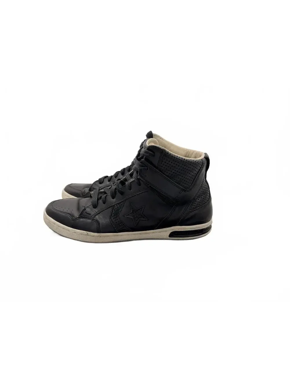 Converse x Varvatos Weapon Black Leather 136682C Men 12 - Picture 5 of 7